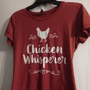 Chicken Whisper TShirt Med